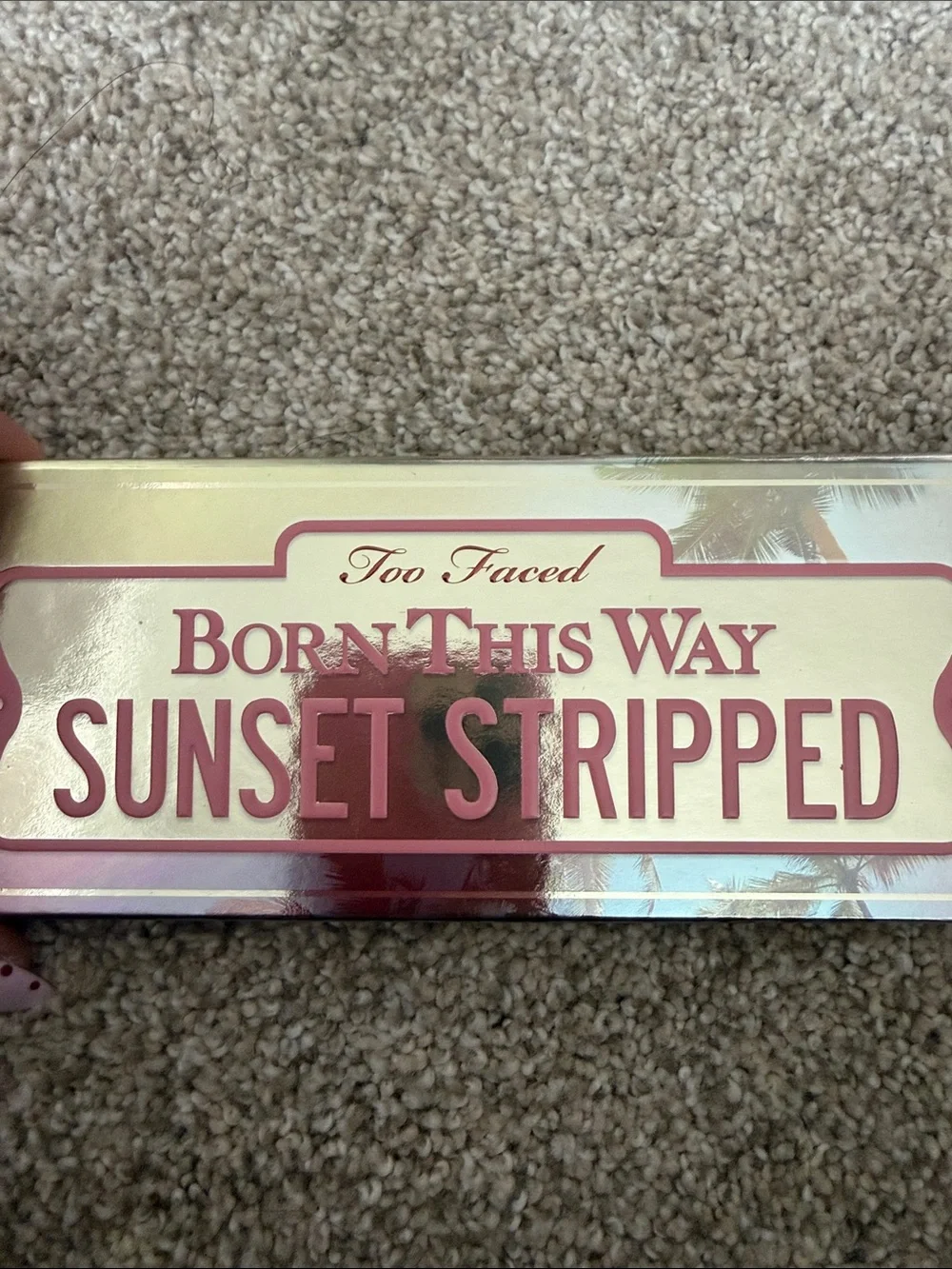 Too Faced Sunset Stripped Eyeshadow Palette - Pink & Gold
